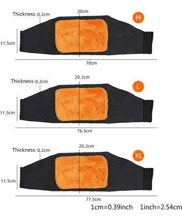 Waterbeline Thickened Warm Abdominal Protection - Unisex Kidney & Stomach Binder Waist Support Belt for Men & Women | XL Back Support - Buy Online on GoSupps.com