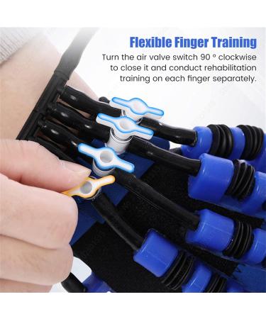 Rehabilitation Robot Gloves Stroke Hemiplegia Rehabilitation Training Equipment Finger Straightening Brace Guard Protector for Hand Function Recovery Right L Large Right - Buy Online on GoSupps.com