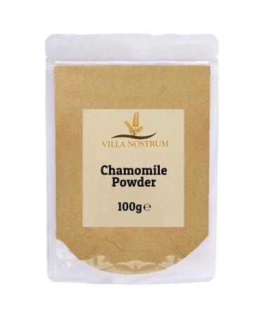 Chamomile Flower Powder 100g by Villa Nostrum