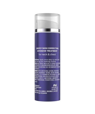 Olay Crepey Skin Correcting Treatment Cream for Neck & Chest | Retinol24 & Vitamin B3 | Hydrates & Renews Skin - 1.7 fl oz | International Shipping - Buy Online on GoSupps.com