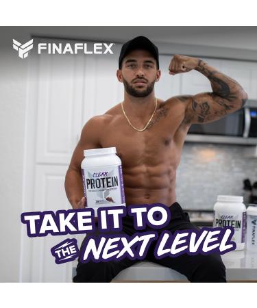 FINAFLEX Clear Protein Vanilla - 2 lb - Promotes Muscular Performance & Growth - Milkshake-Like Taste - Low Carb Low Fat & Gluten Free - 27 Servings - Buy Online on GoSupps.com