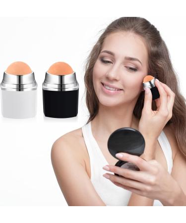 2 Pieces Oil Absorbing Face Roller Set with 2 Pieces Oil Absorbing Replacement Ball Oil Absorbing Face Roller Volcanic Oil Absorbing Roller for Facial Skin Care Tool - Buy Online on GoSupps.com