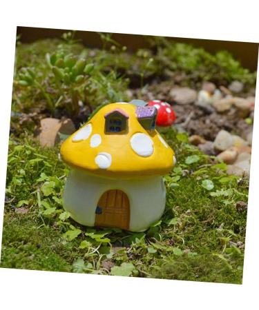 Toddmomy 4pcs Mushroom House Plant Pot Decorations Accessories Fairy Garden Mini As Shown Medium - Buy Online on GoSupps.com