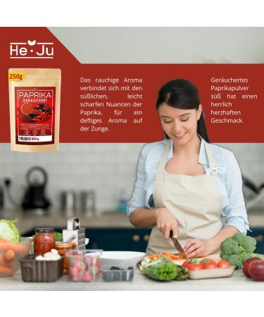 Buy Smoked Paprika Powder (Sweet) 250g - Vegan & Gluten-Free | Premium Quality Spice for International Shipping - Buy Online on GoSupps.com