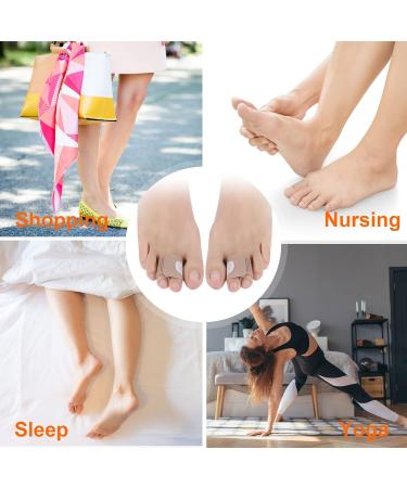 Viksaun 10-Pack Hammer Toe Bandage & Corrector - Spreader for Crooked & Overlapping Toes | Optimal Toe Alignment & Comfort - Buy Online on GoSupps.com