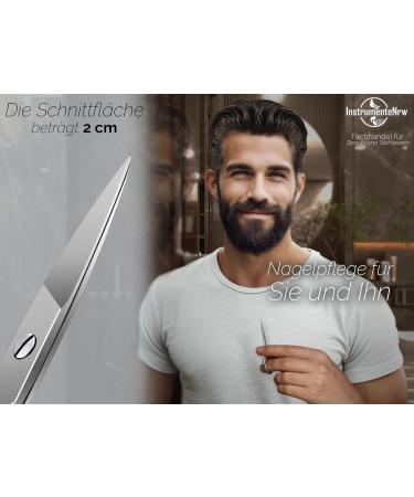 3-Piece Nail Scissors Set - Straight & Curved Finger & Toenail Scissors for Precision Care | International Shipping Available - Buy Online on GoSupps.com