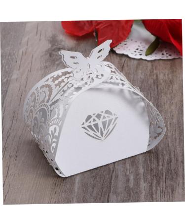 NUOBESTY 50pcs Boxes Baptism Favor Boxes Wedding Boxes Chocolate Boxes Candy Box Carton European Style - Buy Online on GoSupps.com