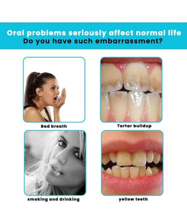 Teethaid Mouthwash & Whitening Foam - 30/50ml - Teeth Whitening Toothpaste & Oral Care | 2 Pcs - Buy Online on GoSupps.com