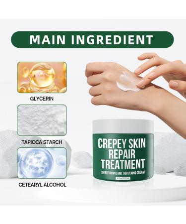CELLU Crepey Skin Repair Treatment Crepey Skin Repair Neck Cream Face Tightening Cream Fast-absorbing (2PCS) - Buy Online on GoSupps.com