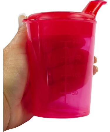 Medi-Inn Beak Cup 250ml - Red Drinking Cup with 8x4mm Opening for Easy Use - International Shipping Available - Buy Online on GoSupps.com