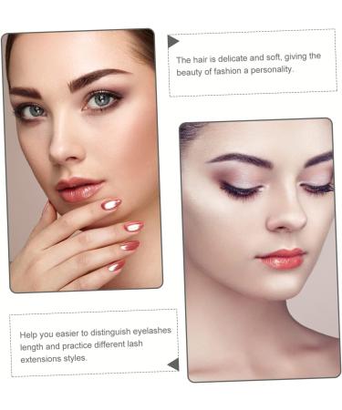 POPETPOP 5 Pairs Fake eyelashes reusable black eyelash handmade eye lashes segmented false eyelash natural fake lashes Eyelashes Grafting Practice Eyelashes False Eyelashes fiber artificial - Buy Online on GoSupps.com