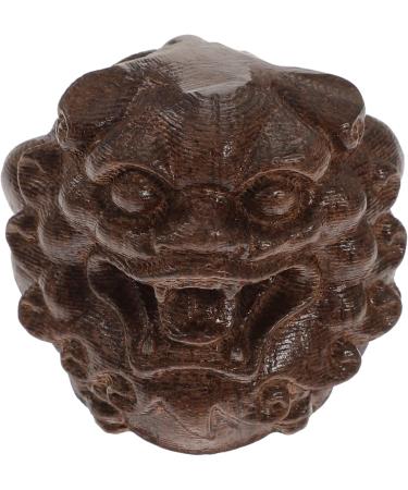 Magiclulu 3-St Wenwan Handle Automotive Art | Retro Wooden Animal Carvings | Unique Desk Decoration & Joyful Ornaments - Buy Online on GoSupps.com
