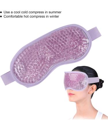 Gel Bead Eye Masks Hot Cold Compress Eye Pack Reusable Cooling Gel Bead Ice Pack Hot Cold Cooling Compress Gel Eye Pad for Stress Relief Migraine Puffiness Dry Eyes Dark - Buy Online on GoSupps.com