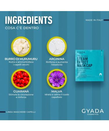  GYADA COSMETICS GYADA COSMETICS Fabric Hair Mask - Nourishing and Shrinking - 60 ml - Buy Online on GoSupps.com