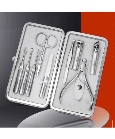Nail Clippers Set 9-Piece Household Trimming Nail Clippers Set Pedicure Nail Clippers Men and Women Manicure Tools Nail Clippers Nail Care kit - Buy Online on GoSupps.com