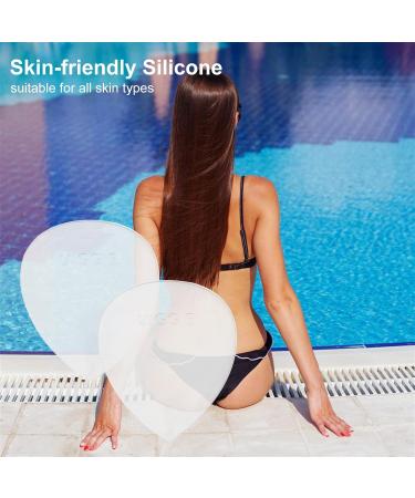 Voogoo 2 Pack Camel Toe Pads Silicone Camel Toe Concealer Set Reusable Invisible Adhesive for Women Swimwear Waterproof Swimming Cover Pads - Buy Online on GoSupps.com