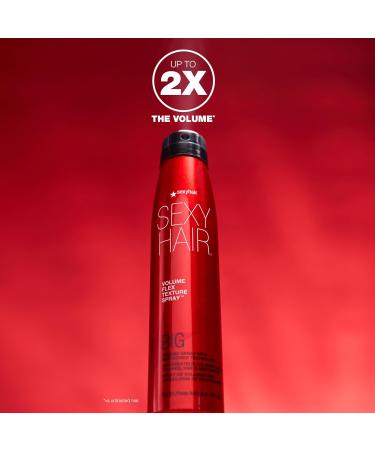SexyHair Big Volume Flex Texture Spray with Microfiber Technology | Builds Flexible Fullness | Provides Volume Up to 2x Volume Flex | 5.8 fl oz - Buy Online on GoSupps.com