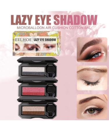 Eyeshadow Palette For Women | Gradient Pigment Eye Shadow Palette With Air Cushion - Glitter Makeup Palette Blendable Bright Makeup Palette Waterproof Eye Shadow Professional Beauty Eye Hersil Classic Black and White - Buy Online on GoSupps.com