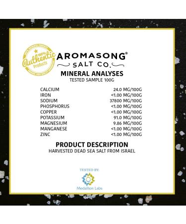 Lavender Essential Oil Dead Sea Salt - 2.43 LB Spa Bath Salt for Body Wash & Scrub - Soothes Tired Muscles & Skin Issues - 100% Natural - Buy Online on GoSupps.com