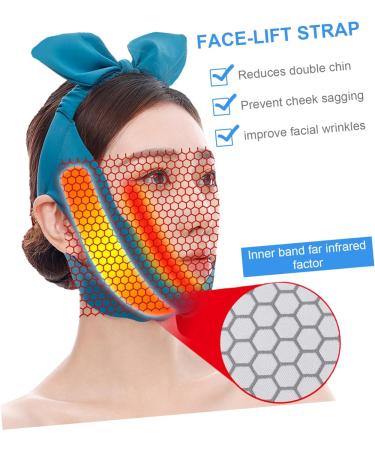 Beatifufu Face Shaping Bandage Facial Slimming Double Chin Reducer Type Face Lifting Type Double Chin Lifting Face- Lifting Bandage Firming Facial Belt Women Type Fabric - Buy Online on GoSupps.com