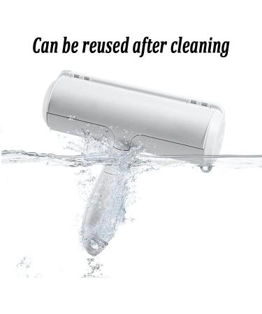 Portable Roller Pet Hair Remover - Reusable Lint Roller for Furniture Couch Carpet Clothing & Bedding - Effective Cat Hair Remover (Blue - Buy Online on GoSupps.com