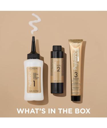L'Oreal Paris Superior Preference 9.5N Lightest Natural Blonde Hair Color 3-Pack - Fade-Defying + Shine Permanent Dye - Buy Online on GoSupps.com