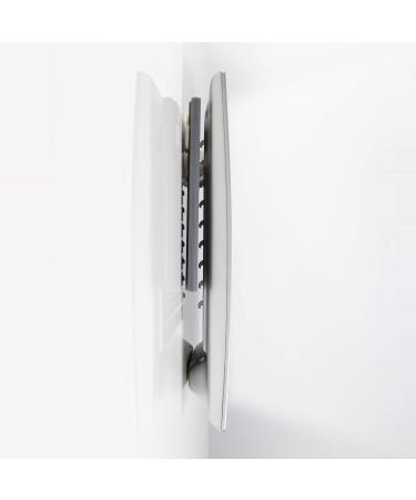 Zadro ZWTAR20S Rechargeable LED Fogless Shower Shaving Mirror - Silver & White - Buy Online on GoSupps.com