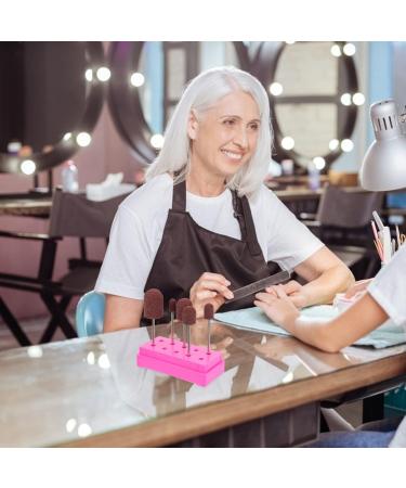 Beavorty 1 Set Nail Sand Ring Cap Nail Drill Bits Nail Drill Kit nails nails cuticle tools pedicure drill bit Nail Sanding Head ceramic nail drill bit electronic file head to rotate Rosy - Buy Online on GoSupps.com