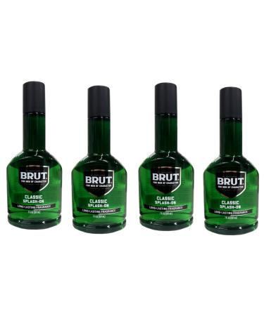 Brut Splash on Lotion- 7 oz (Pack of 4) 7 Fl Oz (Pack of 4)