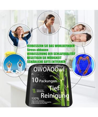 30-Piece Natural Detox Foot Pads | Detoxification Plaster for Feet & Body Care | Effective Contamination Removal - Buy Online on GoSupps.com