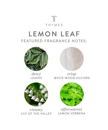 Thymes Lemon Leaf Hand Cream - 2.5 Fl Oz (Pack of 1) - Buy Online on GoSupps.com