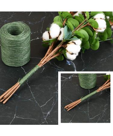 656 Feet White Floral Wire 2mm - Rustic Vine Wire for Floral Arrangements, Flower Crowns, Wreath Making & Wedding Decor - DIY Paper Covered Bind Wire - Buy Online on GoSupps.com