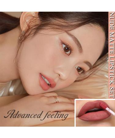 Velvet Matte Liquid Lipstick Set for Women | 3 Colors Lip Gloss Stain | Long Lasting Waterproof Formula | Non-stick Cup | Makeup Cosmetics (Set-B) - Buy Online on GoSupps.com