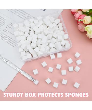 Bekecidi Nail Art Set with 200 Soft White Sponges and a Durable Grab Pen for Ombre Nail Art Create a Variety of Nail Art Styles - Buy Online on GoSupps.com