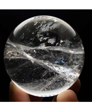 Buy AxBALL Natural Clear White Crystal Quartz Sphere - 75mm & 55mm Specimens for Healing & Decoration - International Shipping Available - Buy Online on GoSupps.com