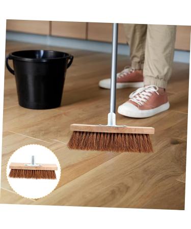 Healeeved Kitchen Bristle Floor Brush with Handle - Efficient Floor Cleaning Tool for Easy Exchange - Buy Online on GoSupps.com