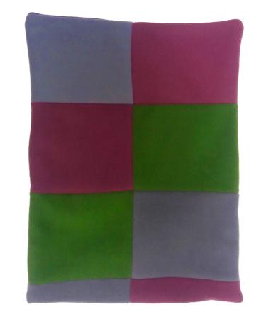 Moor heat pad 28x38 cm with fleece cover in patchwork hot water bottle heating pad heat compress