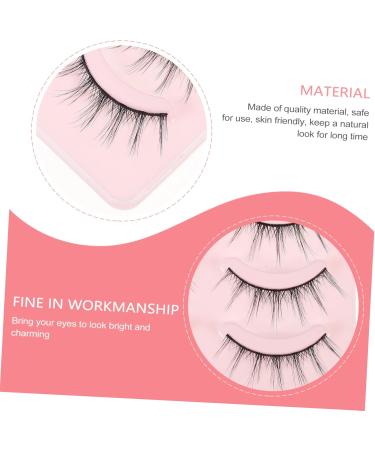 LALAFINA Magnetic False Eyelashes 5 Pairs Eyelash Natural False Lashes Magnetic Fake Makeup Lash 3d Affect Lashes Reusable Lashes Multi-layer Lashes 5d Curly Fiber Extend - Buy Online on GoSupps.com