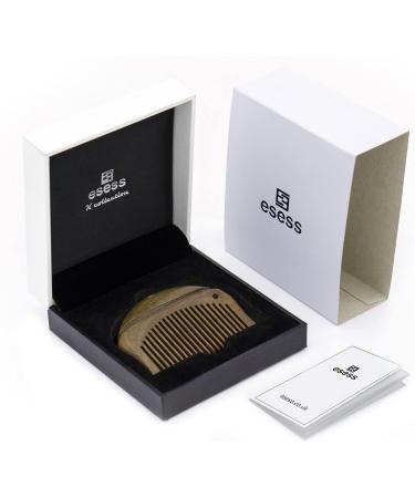 Essess Sandalwood Kanga PLUS - Sikh Wooden Comb for Men | Sikh Kanga Gift - Buy Online on GoSupps.com