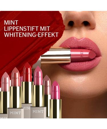 Shop Dr. Mintcheva's Red Classic Mint Lipstick with Blue Pigments | International Shipping Available - Buy Online on GoSupps.com