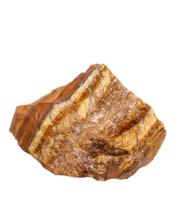 Tiger's Eye Raw Crystals Large 1.25-2.0" Healing Crystals Natural Rough Stones Crystal for Tumbling Cabbing Fountain Rocks Decoration Polishing Wire Wrapping Wicca & Reiki