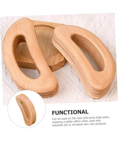 Beavorty Wooden Manual Massage Roller | Neck & Shoulder Fatigue Relief Device | Best Body Massage Tool for Home Use - Buy Online on GoSupps.com