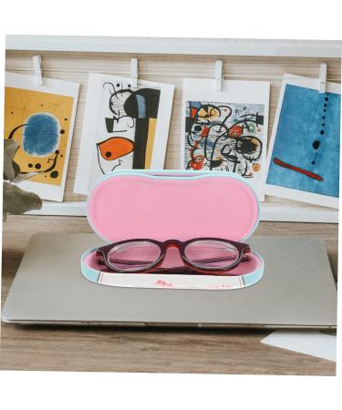 JECOMPRIS Double-Layer Glasses Case - Double Storage for Sunglasses & Contact Lenses - Cute Travel Kit & Outdoor Accessories - Interchangeable Glasses Case - Buy Online on GoSupps.com