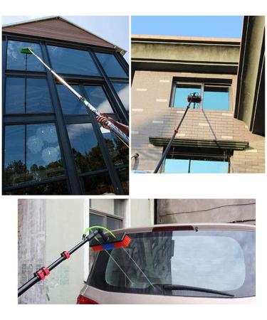 photovoltaic cleaner window cleaning pole Photovoltaic Panel Cleaning/Window Clean 6M-9M Water Fed Telescopic Brush/Extendable Cleaner Conservatory Roof Cleaning Tools 20FT/6M (Size : 5.4m/1 5.4m/17.7ft - Buy Online on GoSupps.com