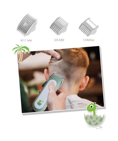 Bunique Ultra-Silent Hair Clipper Kit for Kids - Safe & Quiet Baby Trimmer with Extra Blade - Waterproof - Ideal for Infants, Toddler Boys, Children with Autism - Gift-ready Box - Buy Online on GoSupps.com