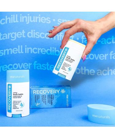 MX Naturals Recovery Cooling 2.5 Oz Body Balm for Fast-Acting Pain Relief and Swelling Reduction - Buy Online on GoSupps.com