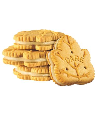 Dare Maple Leaf Crme Cookies - Classic Canadian Cookie with Real Maple Syrup - Peanut Free - 10.6 Ounces (Pack of 12) - Buy Online on GoSupps.com