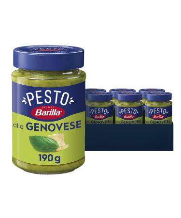 Barilla Pesto Genovese Sauce pour p tes 12 x 190 g