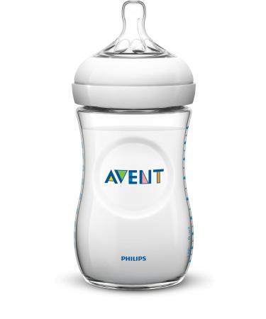 Philips Avent Natural Baby Bottles Clear 9 Ounce (4 Pack)