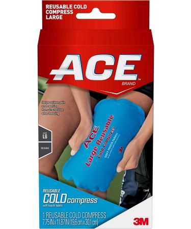 ACE Brand Large Blue Reusable Cold Compress - 1 Pack - Buy Online on GoSupps.com